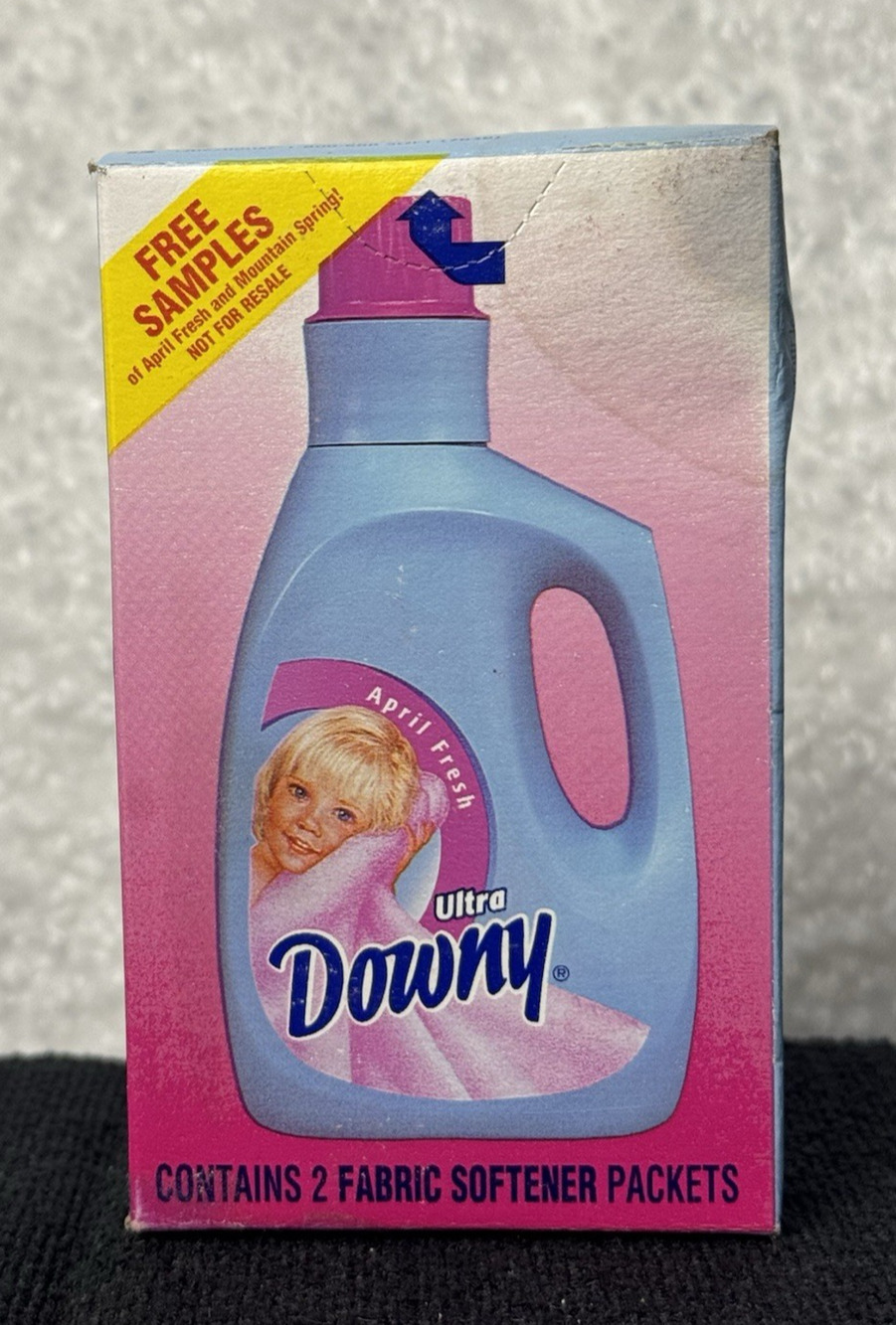 Vintage 1995 Ultra Downy Sample of 2